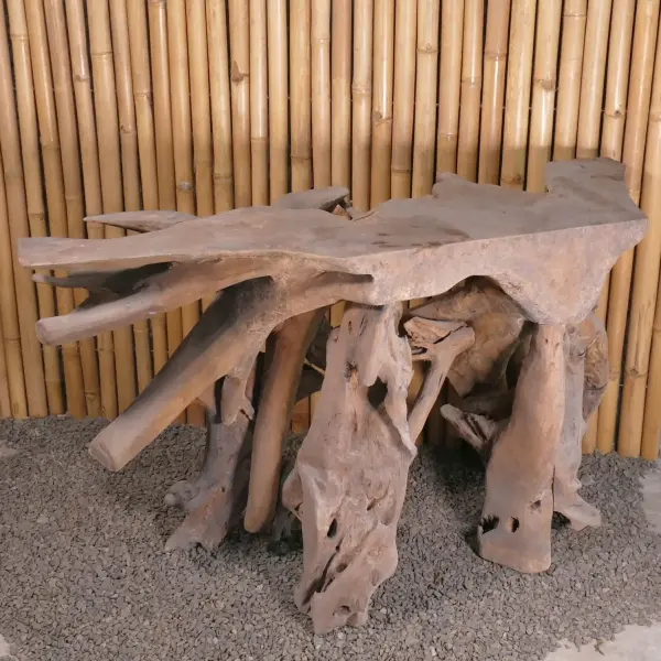 Product image 4 of the product “Console made of teak wood about 135cm length ”